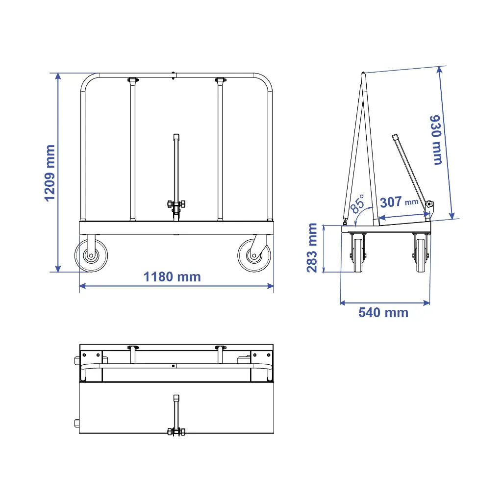 Aardwolf Drywall Trolley DWT-1180