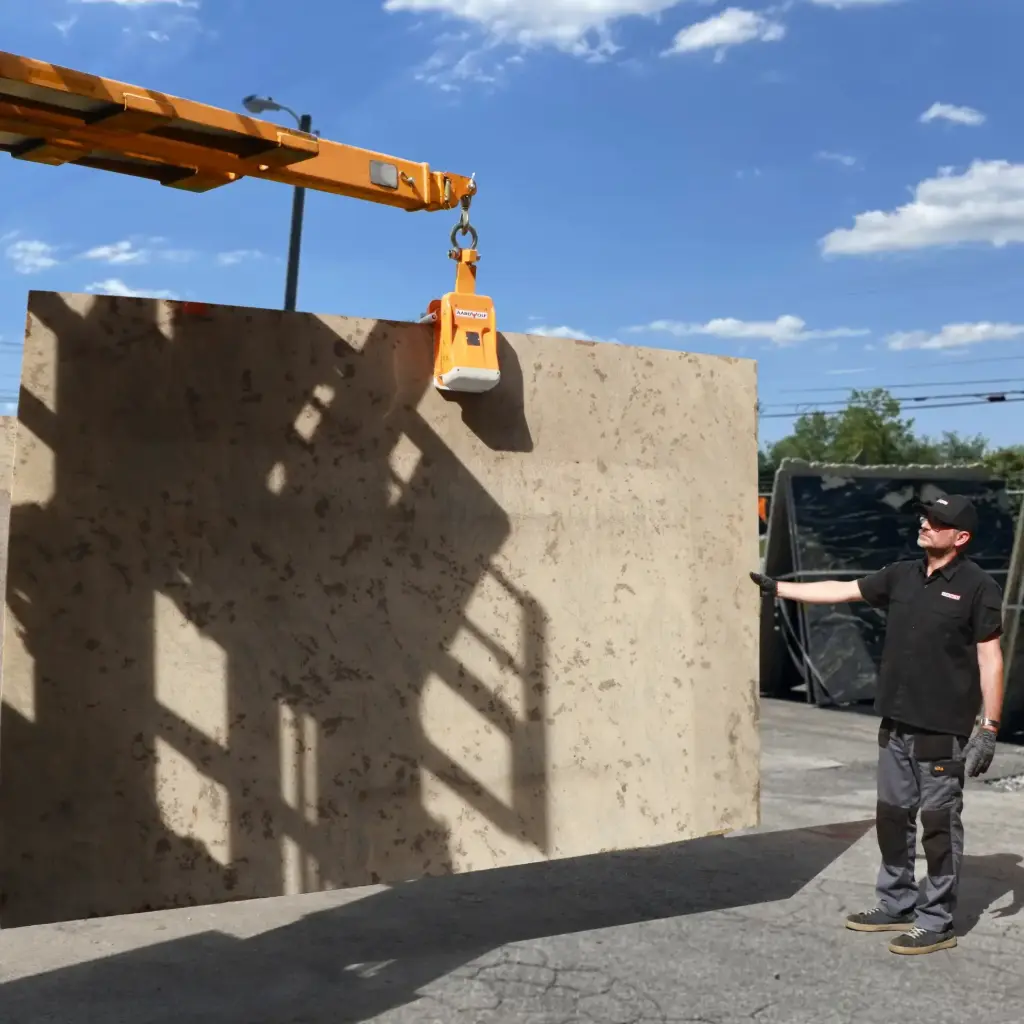 Aardwolf AL50A Automatic Stone Slab Lifter for 10–50 mm Granite and Marble Slabs
