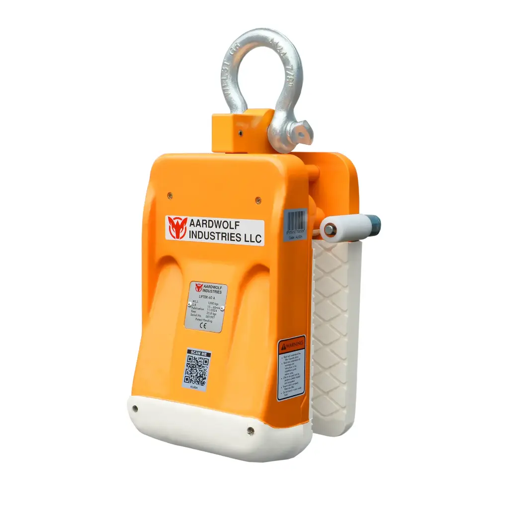 Aardwolf AL60A Automatic Stone Slab Lifter for 15–60 mm Granite and Marble Slabs