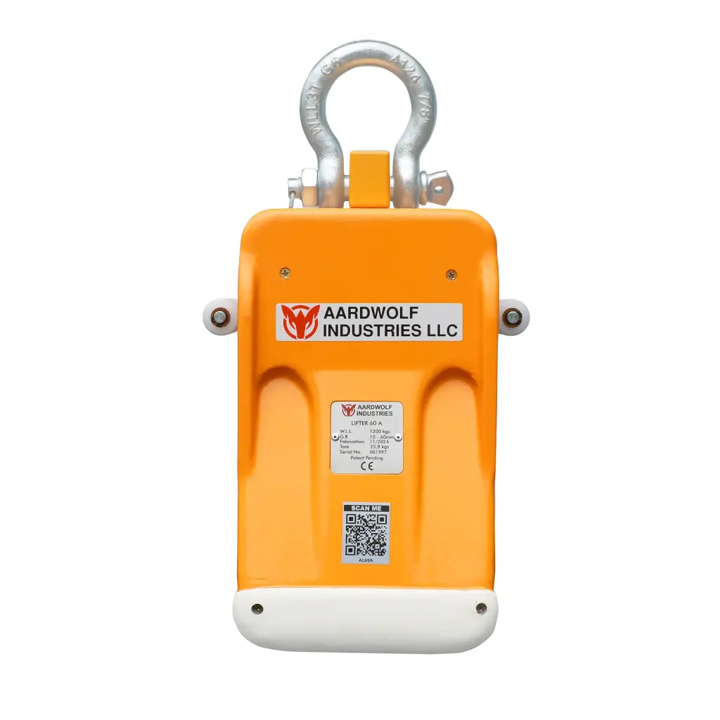 Aardwolf AL60A Automatic Stone Slab Lifter for 15–60 mm Granite and Marble Slabs
