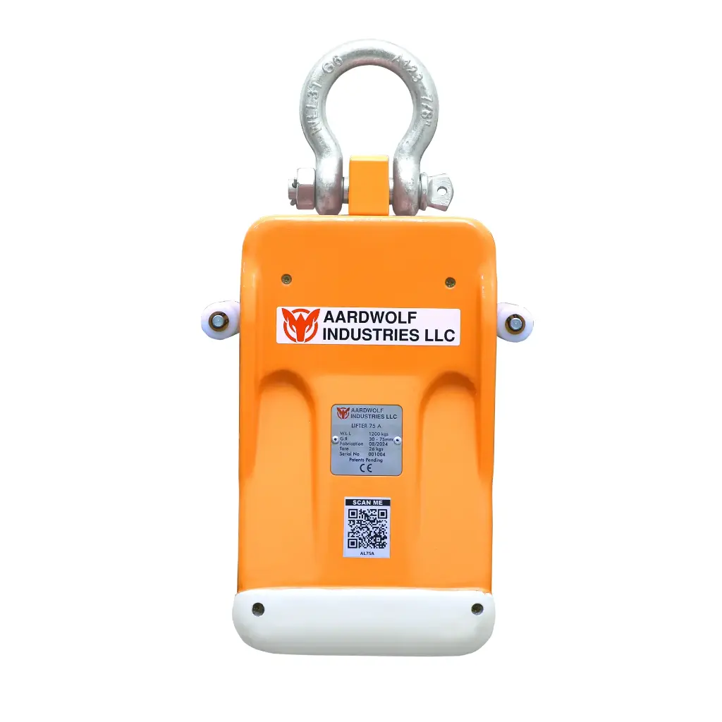 Aardwolf AL75A Automatic Stone Slab Lifter for 30–75 mm Granite and Marble Slabs