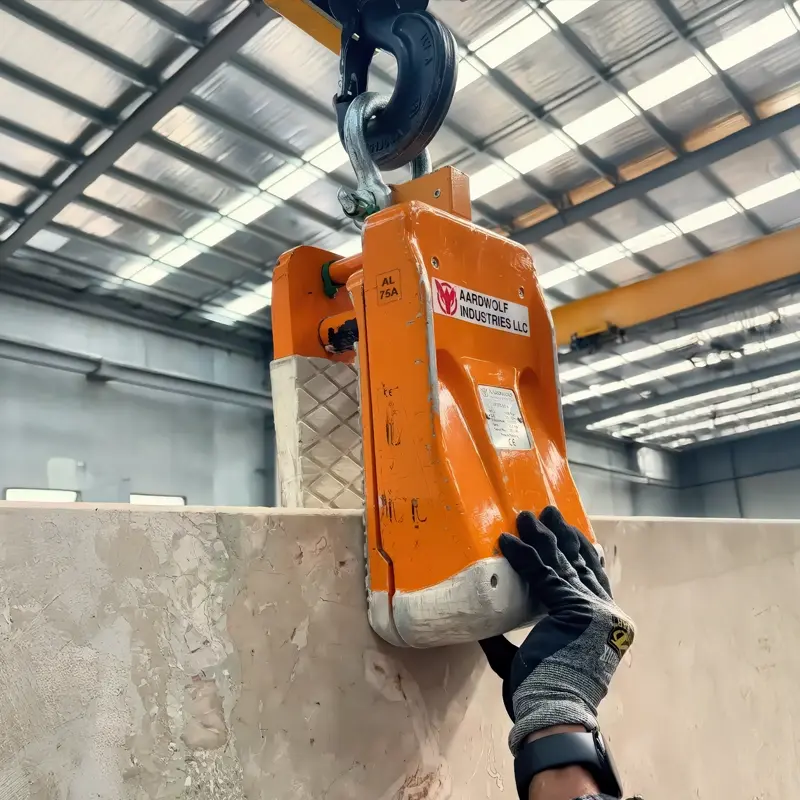 Aardwolf AL75A Automatic Stone Slab Lifter for 30–75 mm Granite and Marble Slabs