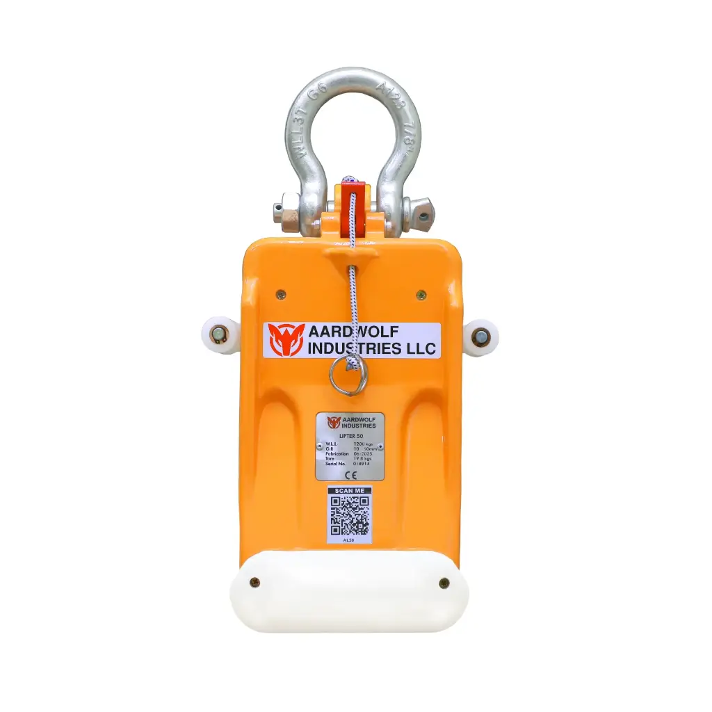 Aardwolf AL50 manual stone slab lifter for everyday stone fabrication