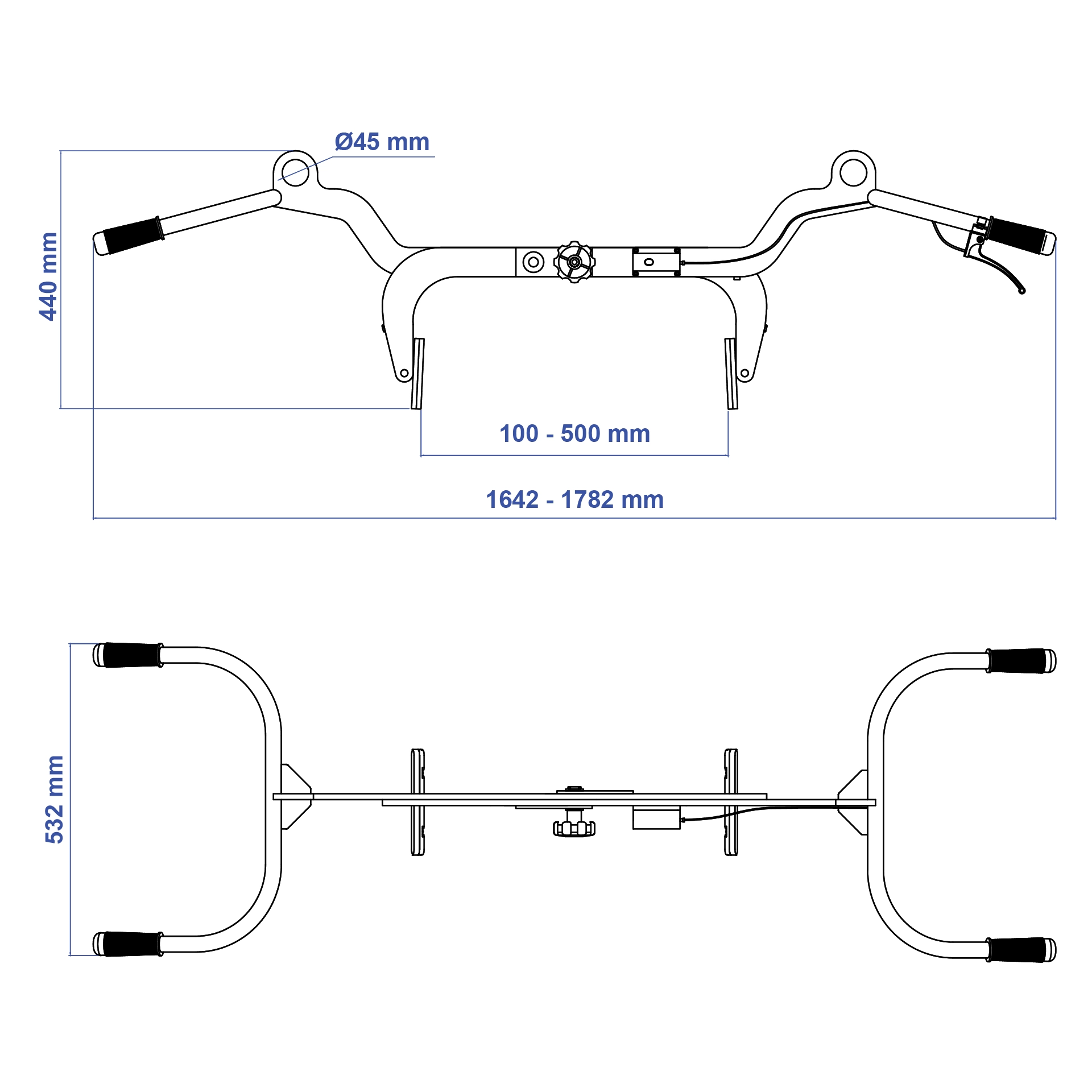 Aardwolf SCC04 Stone and Curb Placement Clamp for landscaping work