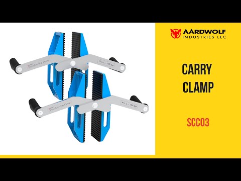 Aardwolf SCC03 Sheet Material Carry Clamp for secure panel handling