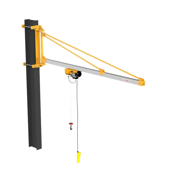 Aardwolf WMJC Wall-Mounted Jib Crane for space-efficient lifting
