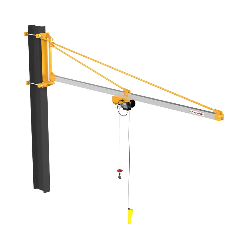 Aardwolf WMJC Wall-Mounted Jib Crane for space-efficient lifting