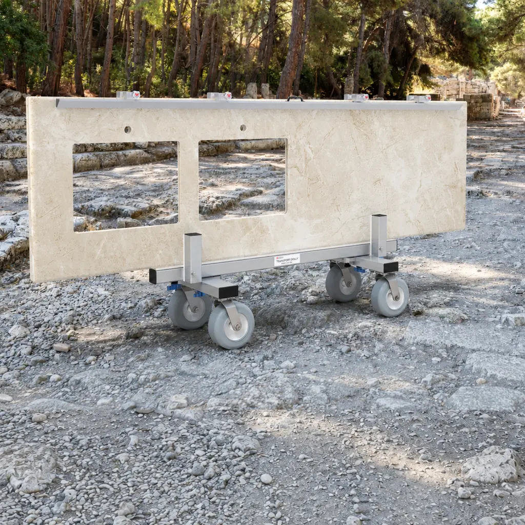 Aardwolf ATD01 Transport Dolly for moving stone, glass and sheet materials
