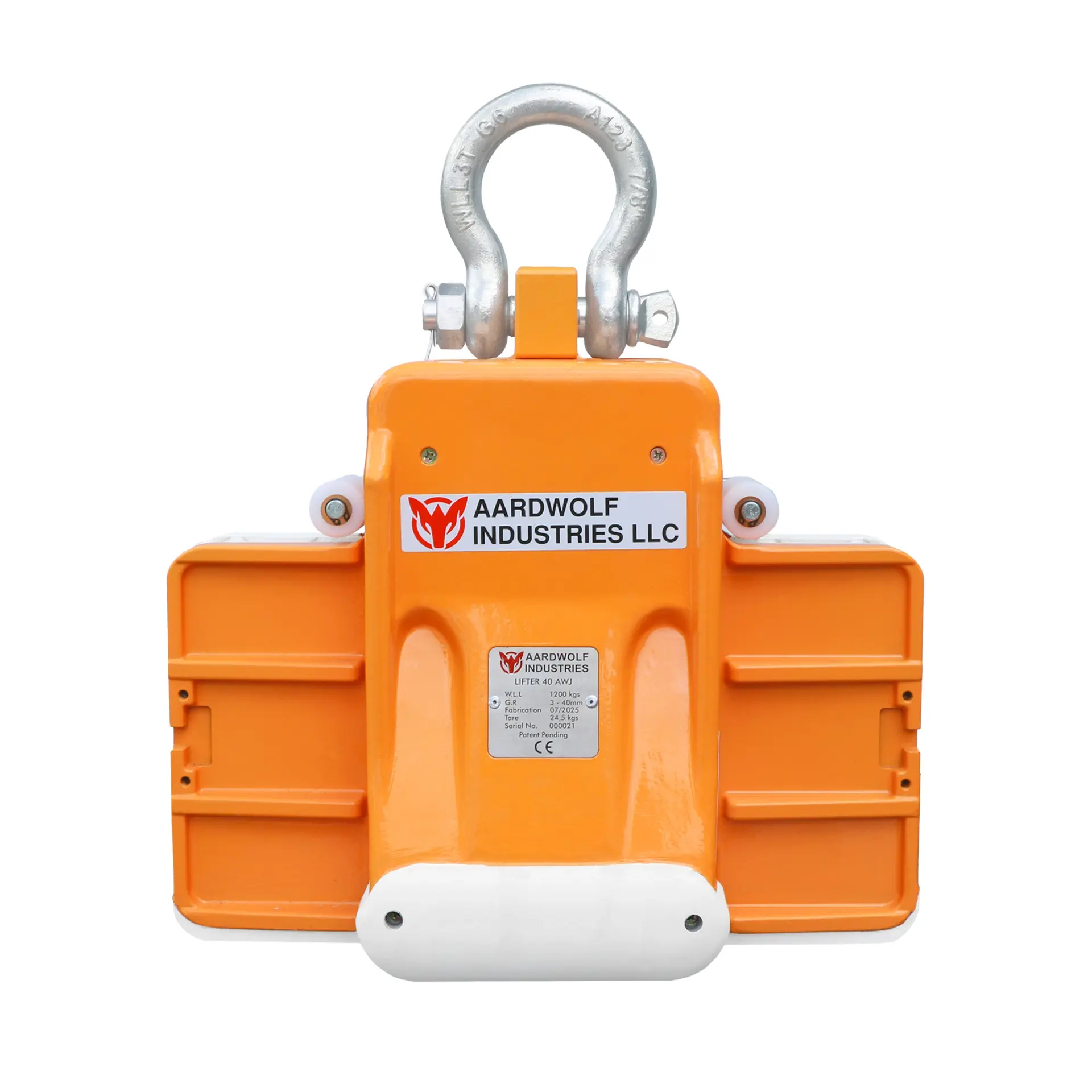 Aardwolf AL40AWJ Automatic Wide Jaw Slab Lifter for stone and engineered panels