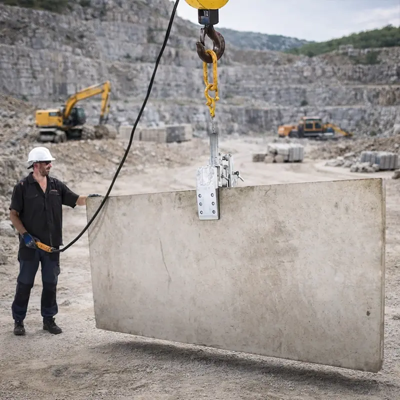 Aardwolf GPM1500A Monument Clamp for heavy monuments and stone blocks