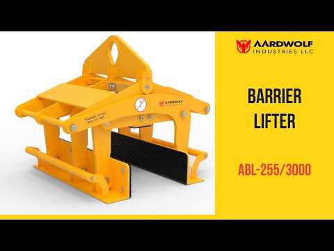Aardwolf ABL255-3000 Concrete Barrier Lifter
