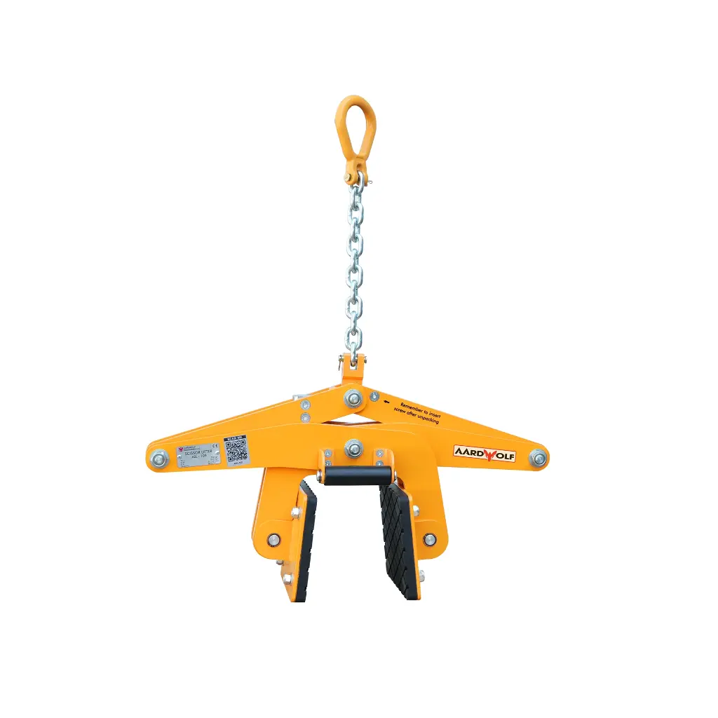 Aardwolf CSA Chain and Shackle Assembly for compatible scissor clamp lifters