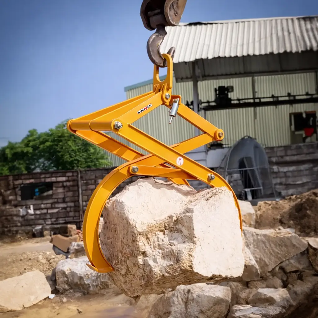Aardwolf ARL-800 Rock Lifter Grapple for rocks and boulders
