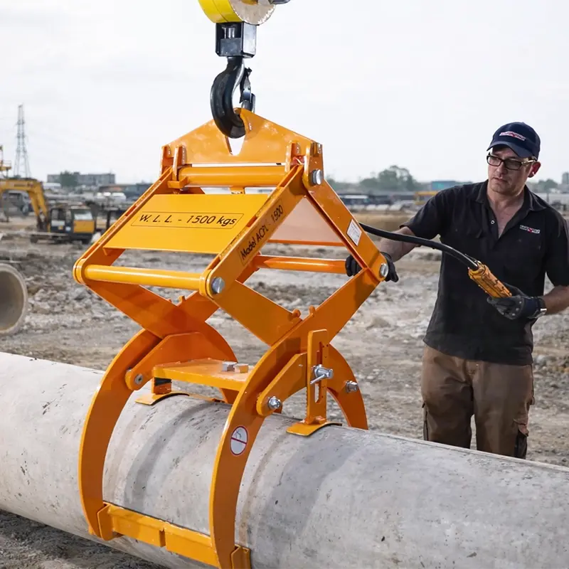 Aardwolf ACPL1500 Concrete Pipe Lifter for utility and infrastructure projects