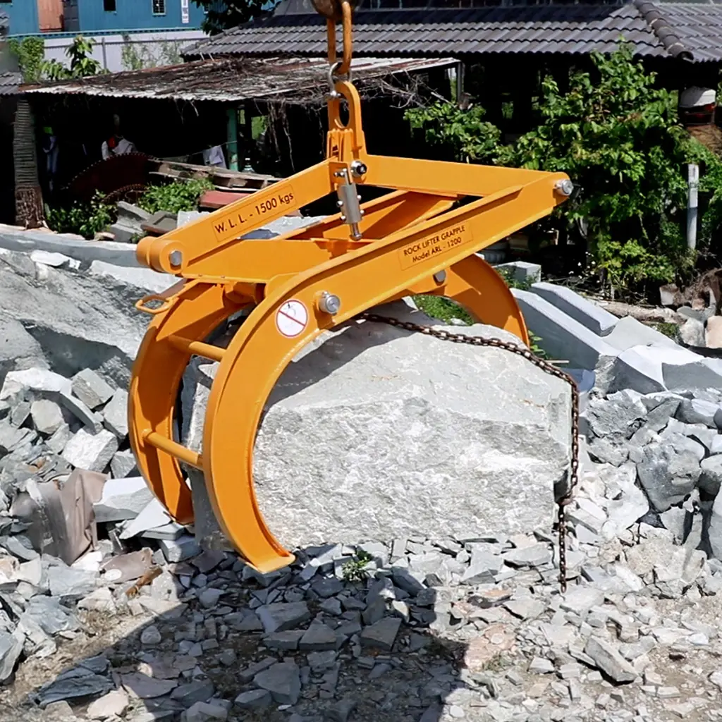 Aardwolf ARL-1200 Rock Lifter Grapple for large rocks and boulders