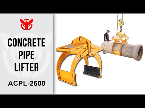 Aardwolf ACPL2500 Heavy Duty Concrete Pipe Lifter