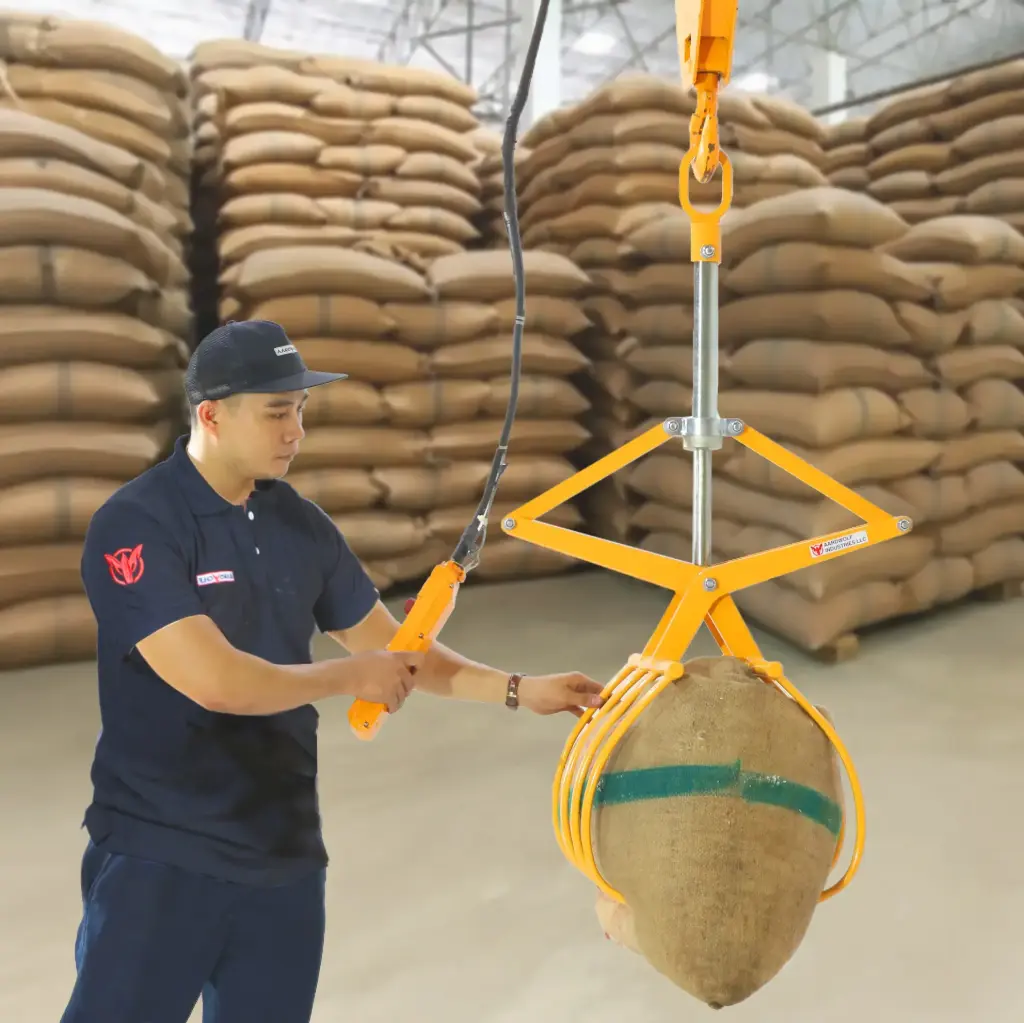 Aardwolf BGL-600 Bag Lifter for warehouse and production material handling