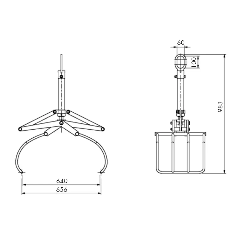 Aardwolf BGL-600 Bag Lifter for warehouse and production material handling