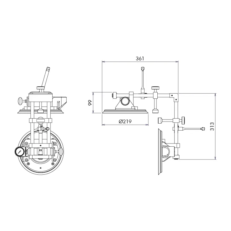 Aardwolf WHVC1 Waterfall Setting Tool for stone countertop joints