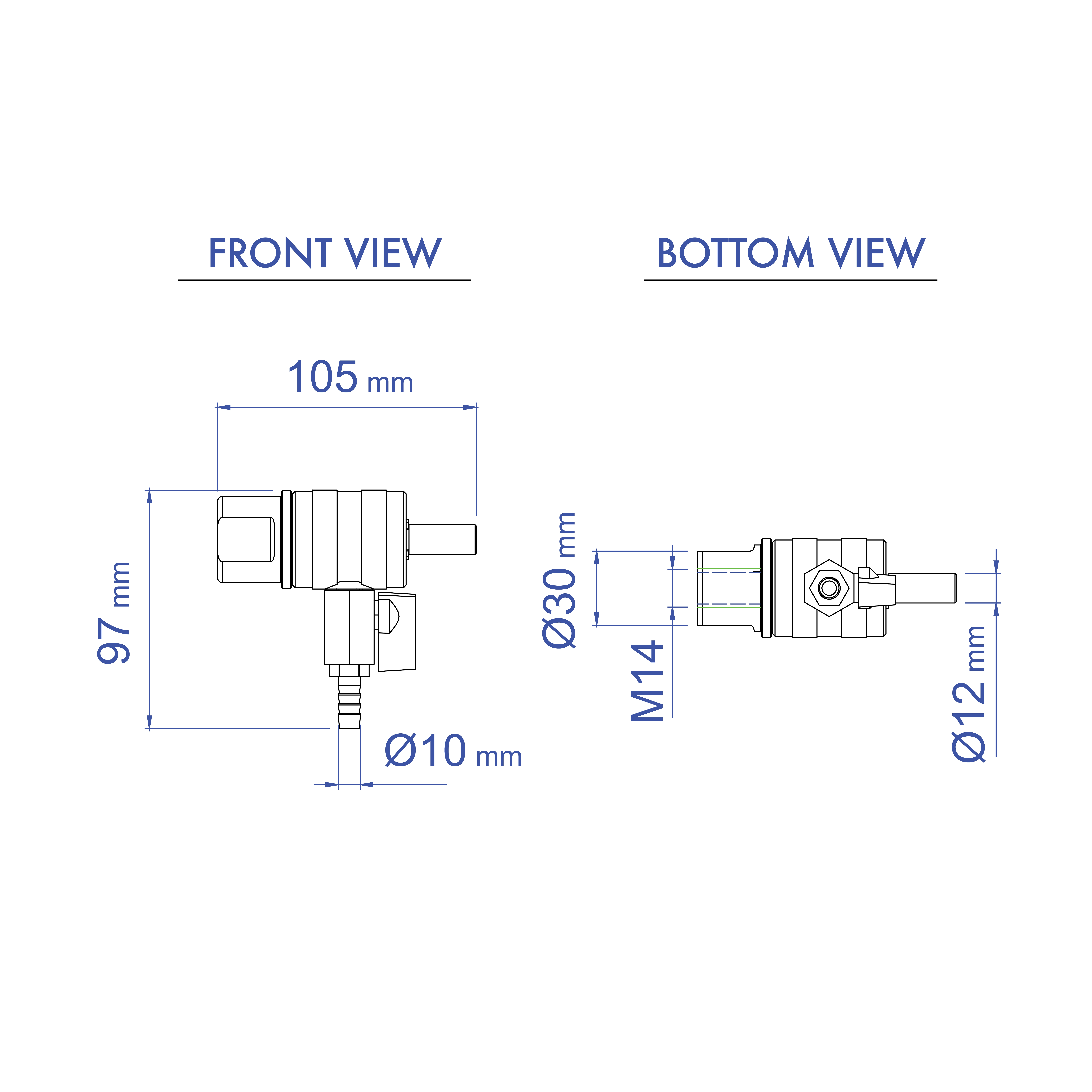 Aardwolf WS05 Water Swivel for wet core drilling