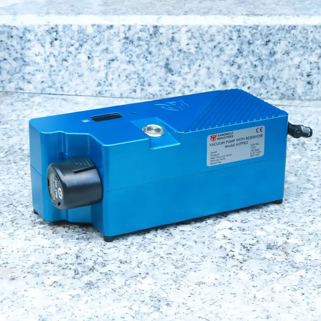 Aardwolf AVPP03 Vacuum Pump with Reservoir for compatible vacuum equipment