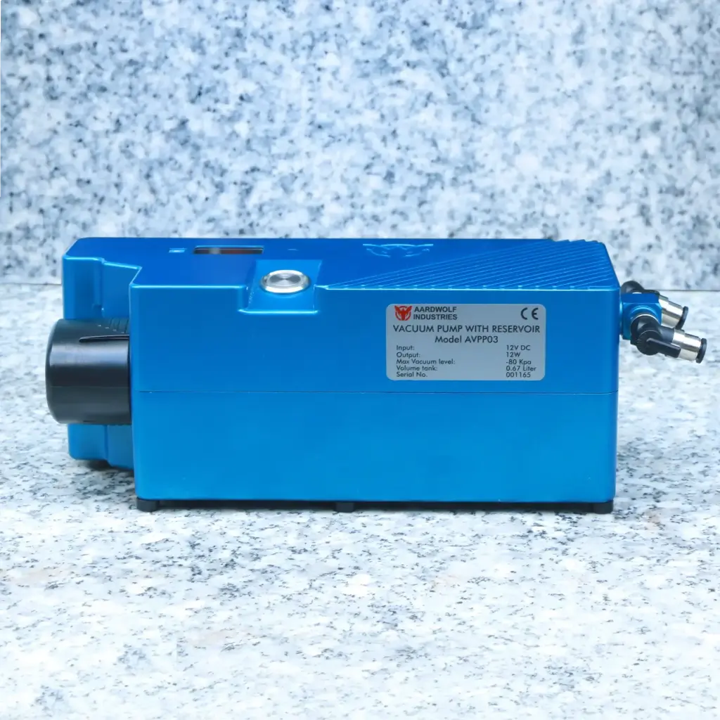 Aardwolf AVPP03 Vacuum Pump with Reservoir for compatible vacuum equipment