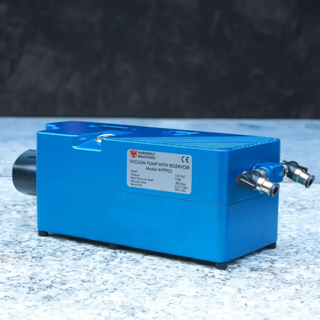 Aardwolf AVPP03 Vacuum Pump with Reservoir for compatible vacuum equipment
