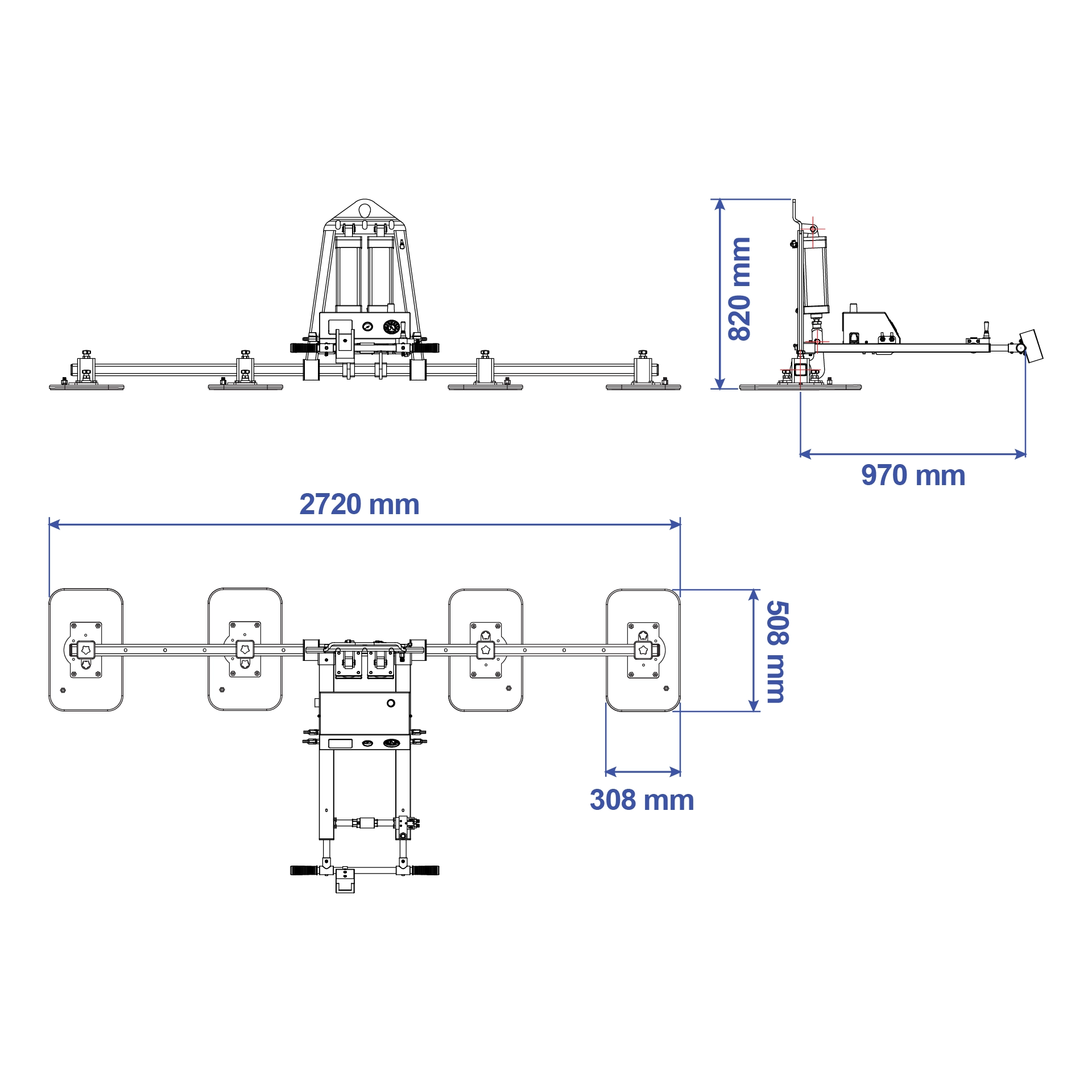 Aardwolf AVLP4-500L Premium Vacuum Lifter for slabs and sheet materials