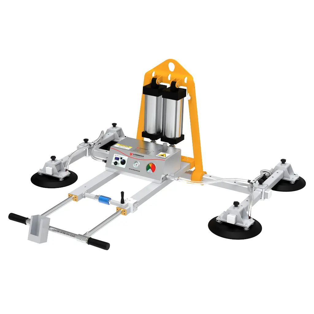 Aardwolf AVGLP4-400 Vacuum Glass Lifter for secure panel positioning
