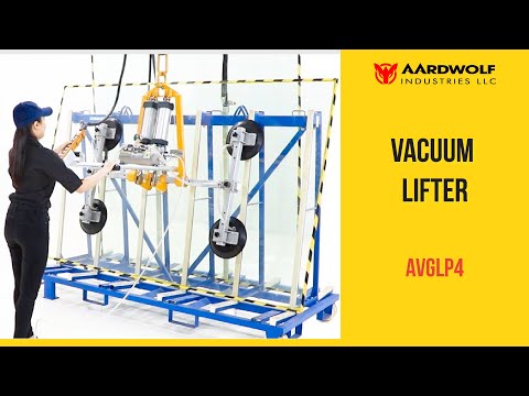 Aardwolf AVGLP4-400 Vacuum Glass Lifter for secure panel positioning