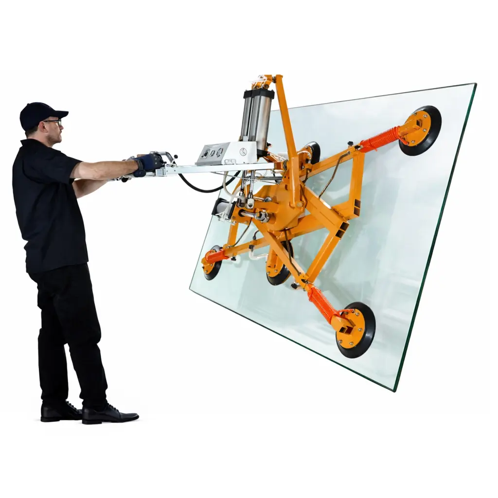 Aardwolf AVGLP6-500 Rotating Vacuum Glass Lifter for secure glass lifting, rotation and positioning