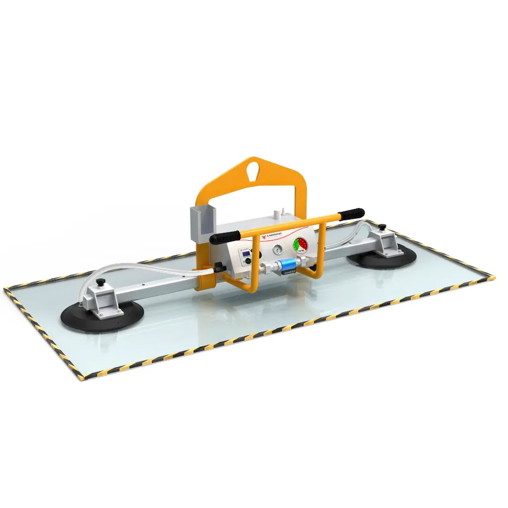 Aardwolf AVGLM2-200 Vacuum Glass Lifter for controlled glass panel lifting and positioning
