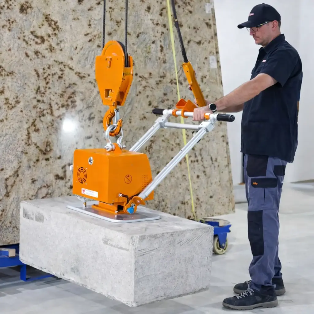 Aardwolf AVBL1000 Vacuum Block Lifter for larger stone and concrete blocks
