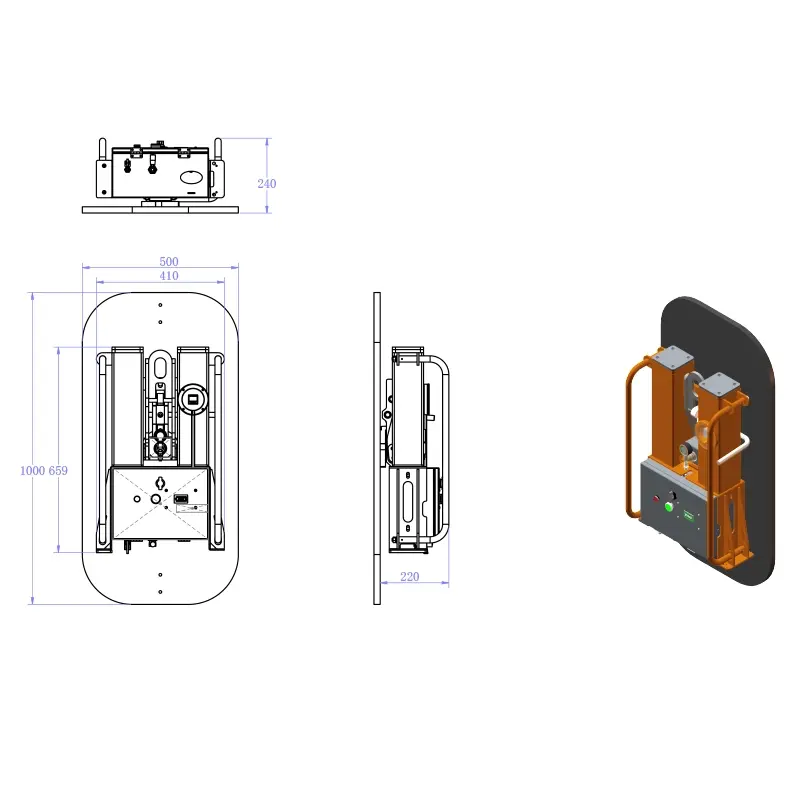 Aardwolf VGG500 Vacuum GlassGrip for glazing and glass panel handling