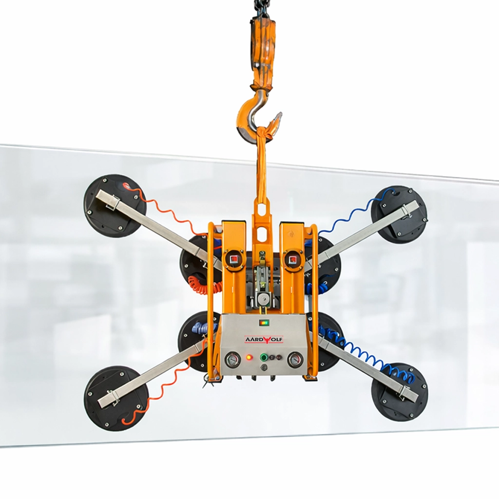 Aardwolf VGG6D Vacuum GlassGrip for multi-pad glass handling