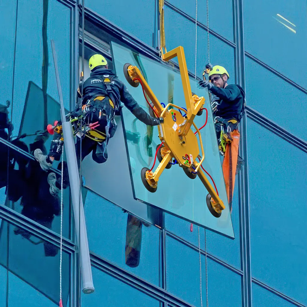 Aardwolf ARGL-500 DC Powered Vacuum Glass Lifter for glazing work
