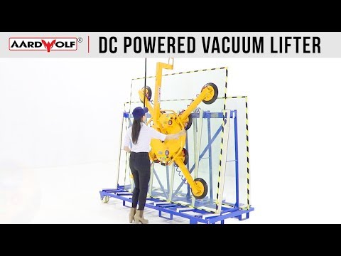 Aardwolf ARGL-500 DC Powered Vacuum Glass Lifter for glazing work