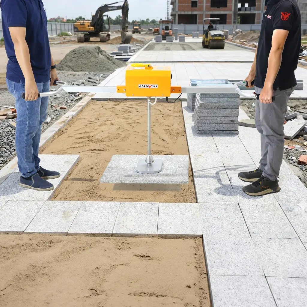 Aardwolf BPL01 Battery Paving Lifter for powered paving stone handling