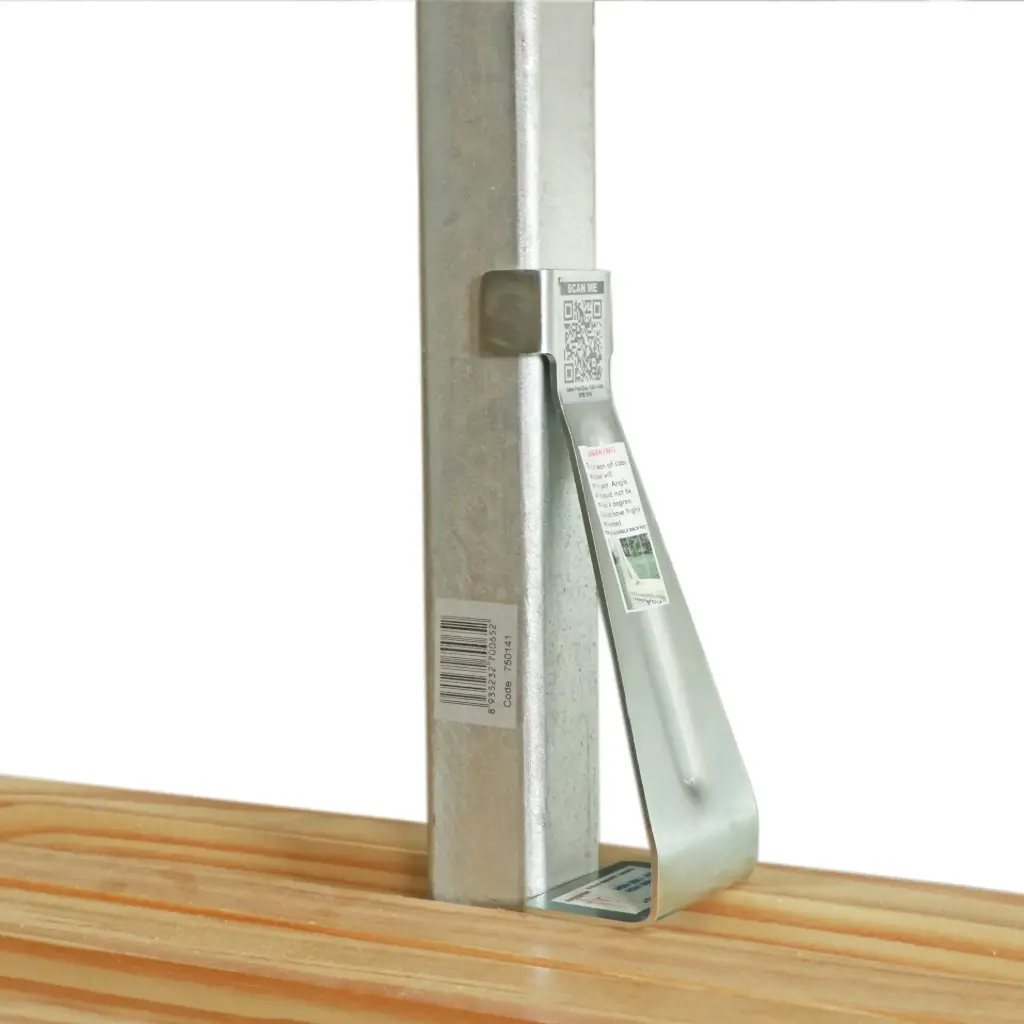 Aardwolf SPB1214 Steel Post Base for slab and bundle rack systems