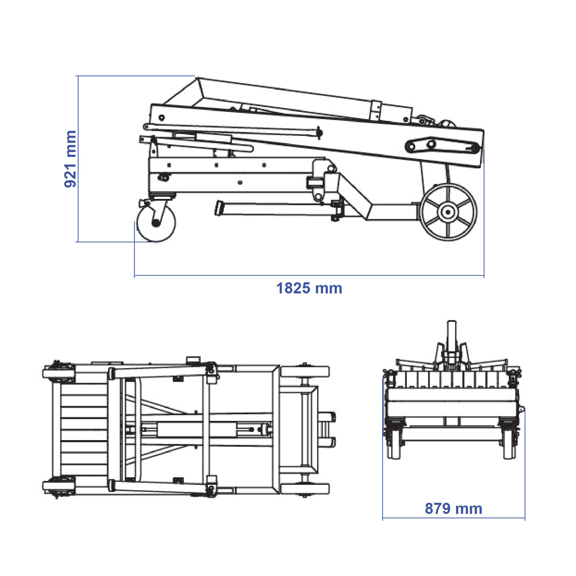 Aardwolf AMCC Counterbalance Crane for mobile workshop load handling