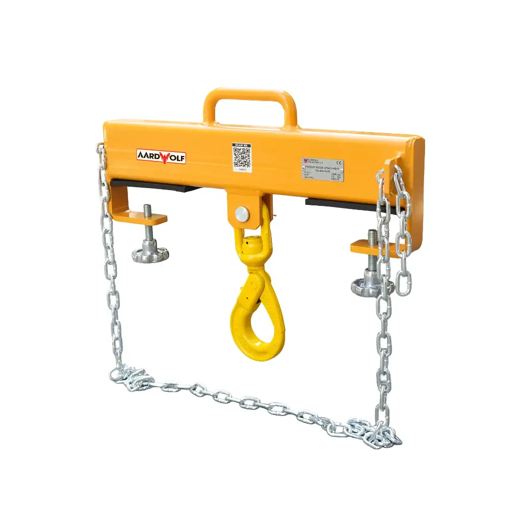 Aardwolf FHADF2 Forklift Hook Attachment for suspended load handling