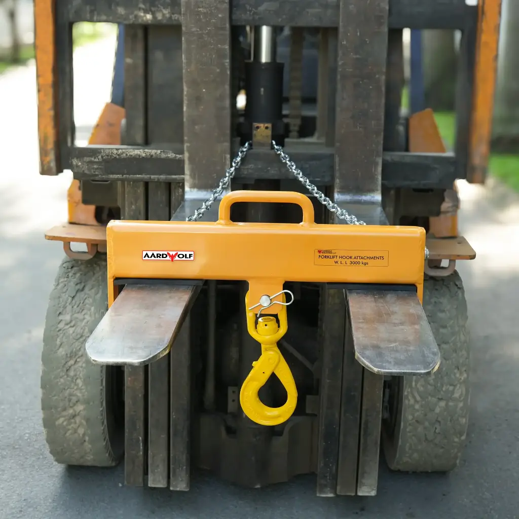 Aardwolf FHADF2 Forklift Hook Attachment for suspended load handling
