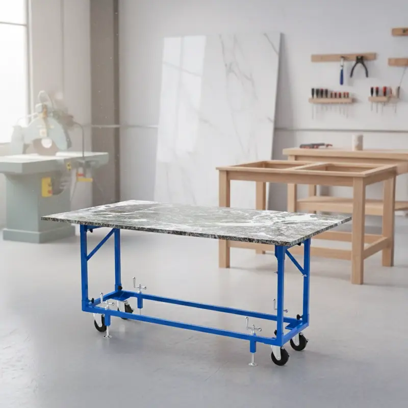 Aardwolf PFT01 Fabrication Table for stone and panel workshop operations
