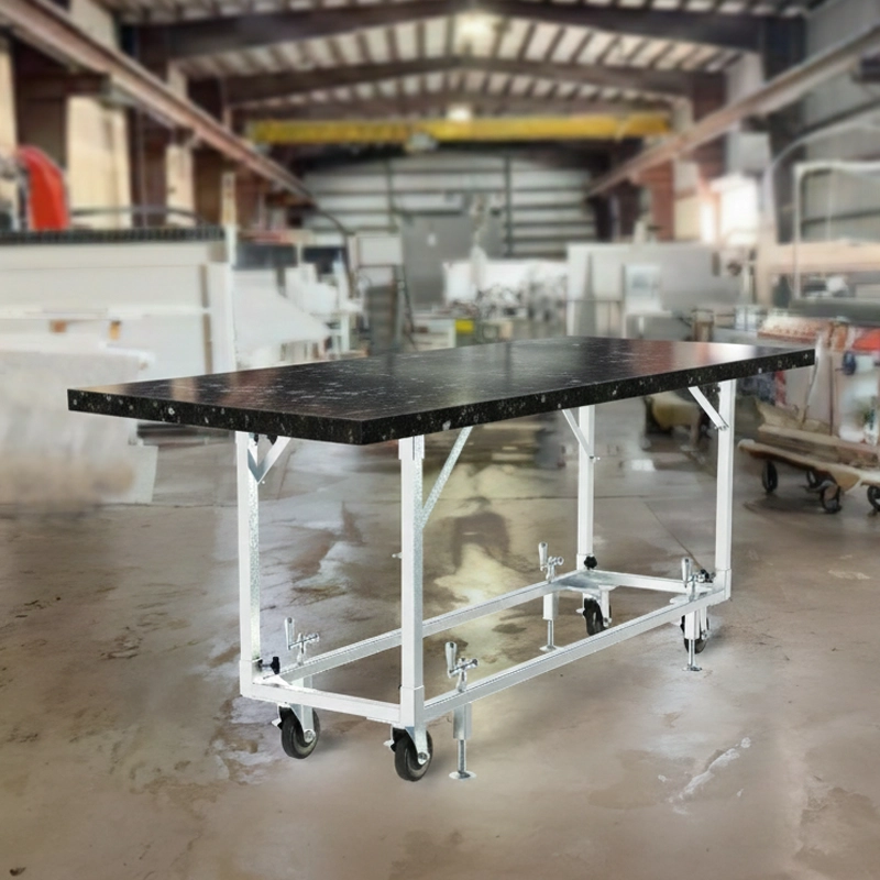 Aardwolf PFT01G Fabrication Table for demanding stone workshop and finishing tasks