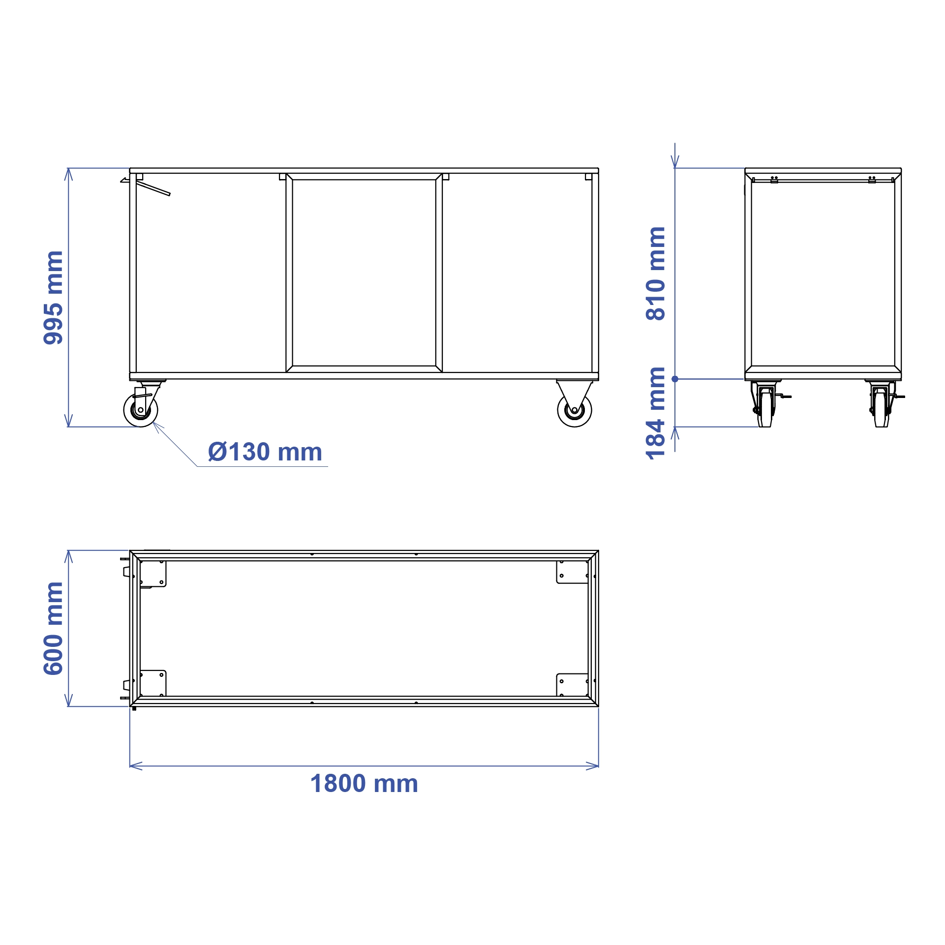 Aardwolf AEFT Fabrication Table for reliable stone and sheet material fabrication support