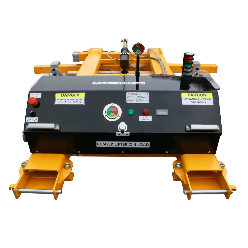 Aardwolf FMVLA04-2T Fork-Mounted Vacuum Lifter for large panel handling