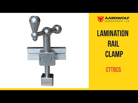 Lamination Rail Clamp product demonstration video thumbnail - Watch tutorial on YouTube