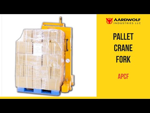Pallet Crane Fork product demonstration video thumbnail - Watch tutorial on YouTube