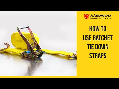 Ratchet Tie Down product demonstration video thumbnail - Watch tutorial on YouTube