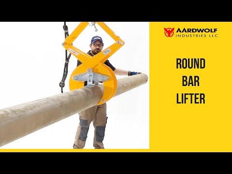 Round Bar Lifter product demonstration video thumbnail - Watch tutorial on YouTube